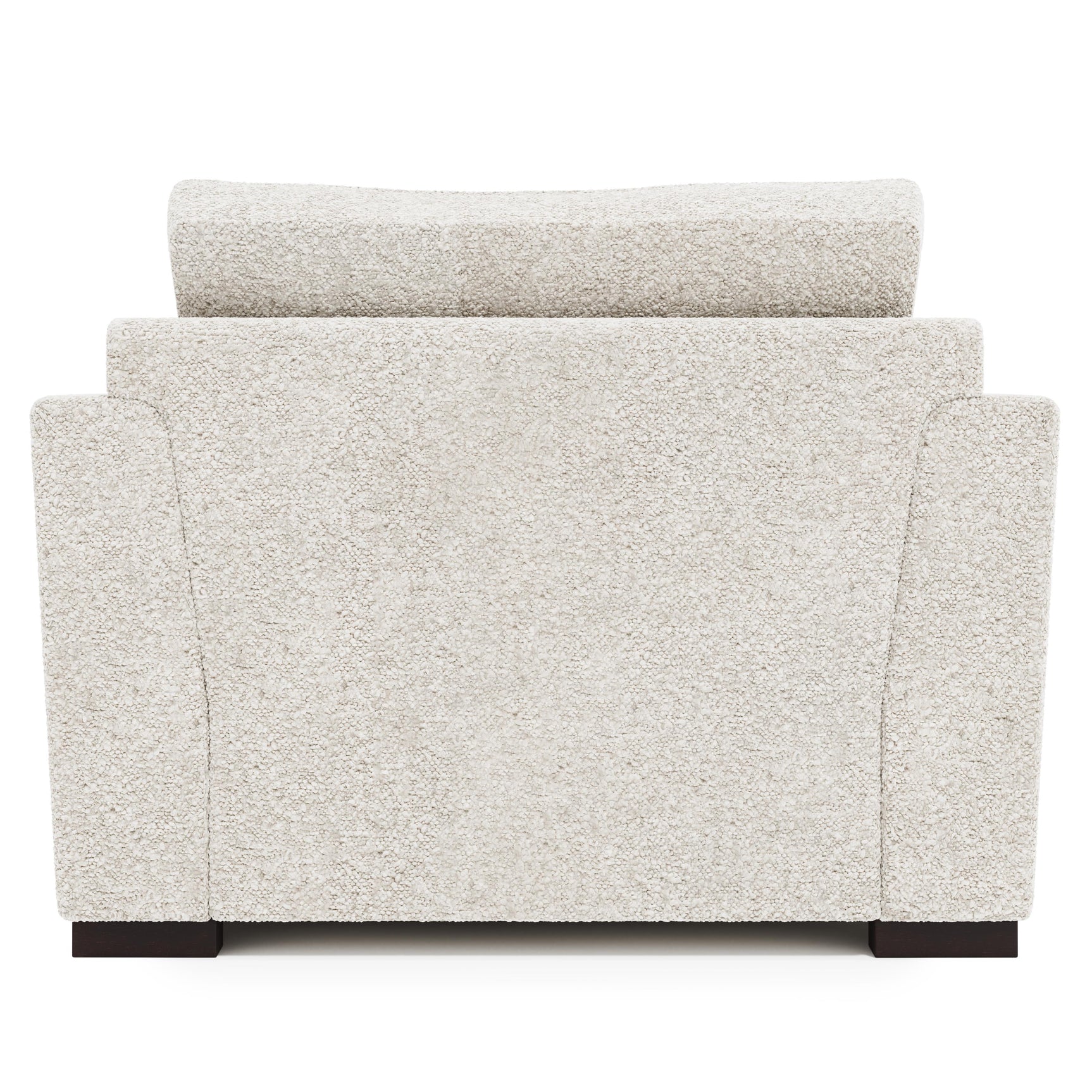 Nicolette Mocha Chair 1/2 Without Pillows - Ornate Home