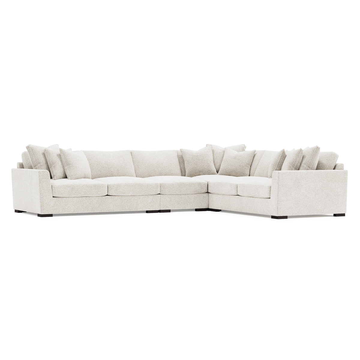 Nicolette Mocha Sectional - Ornate Home