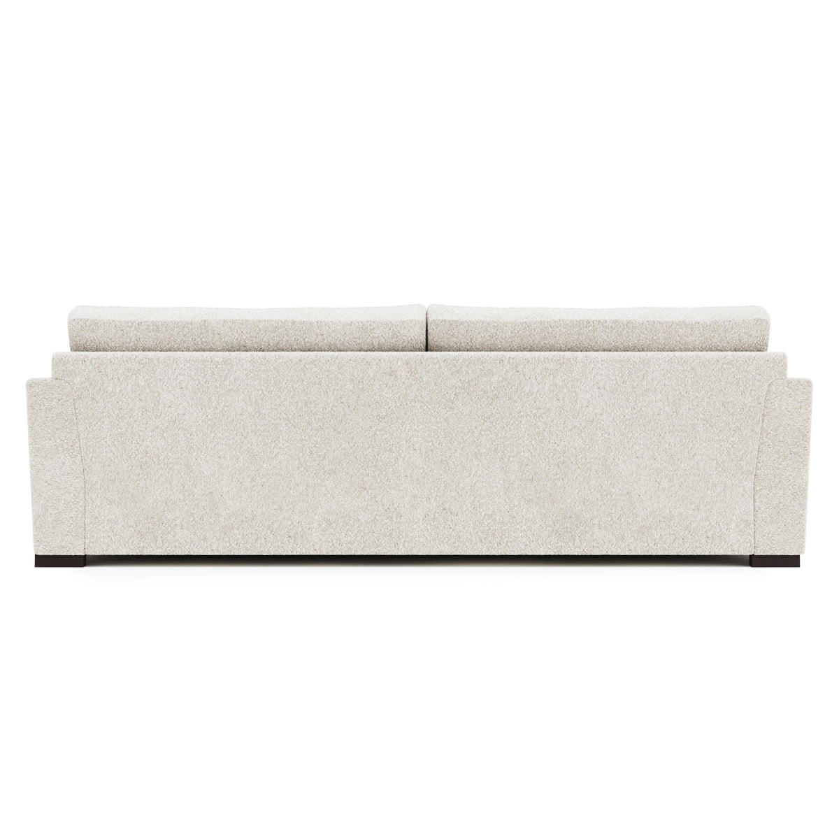 Nicolette Mocha Sofa Without Pillows - Ornate Home
