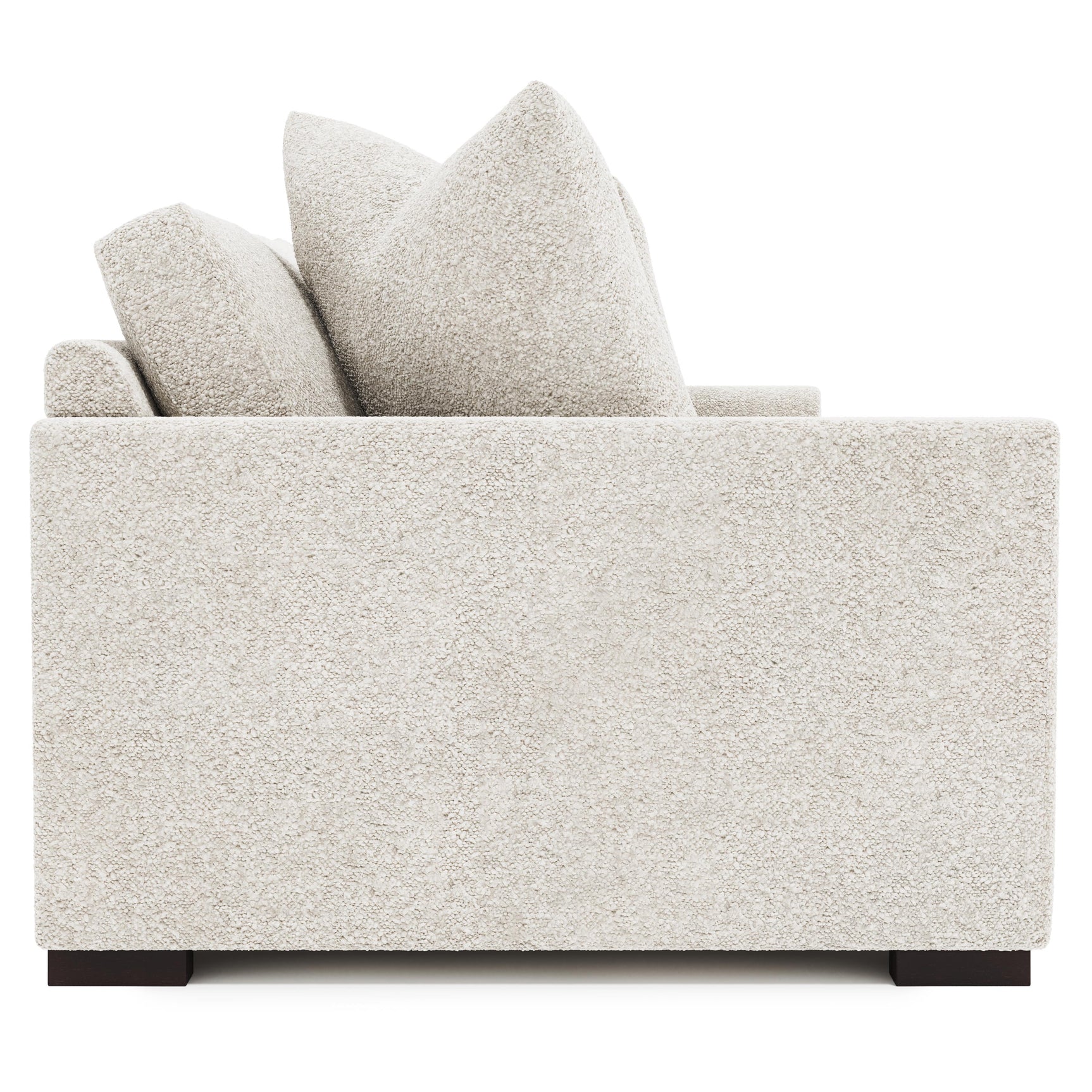 Nicolette White/Cream Fabric Sofa - Ornate Home