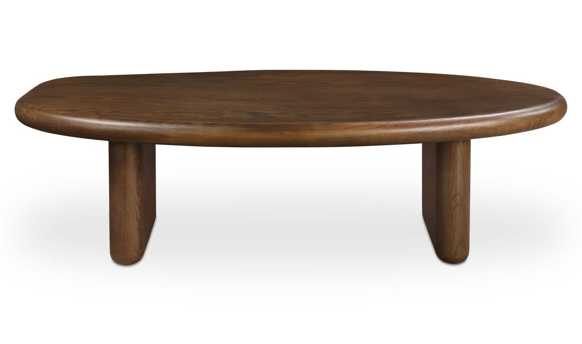 Niels Ash Stained Walnut Large Coffee Table - Ornate Home