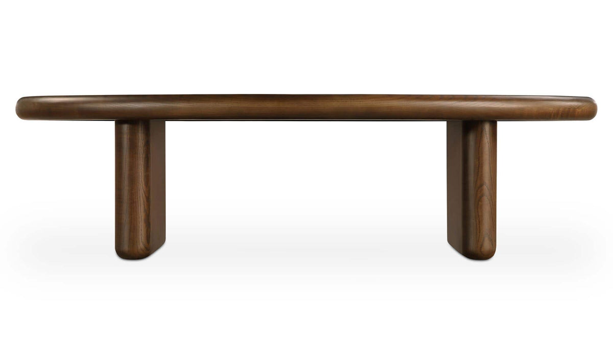 Niels Ash Stained Walnut Large Coffee Table - Ornate Home