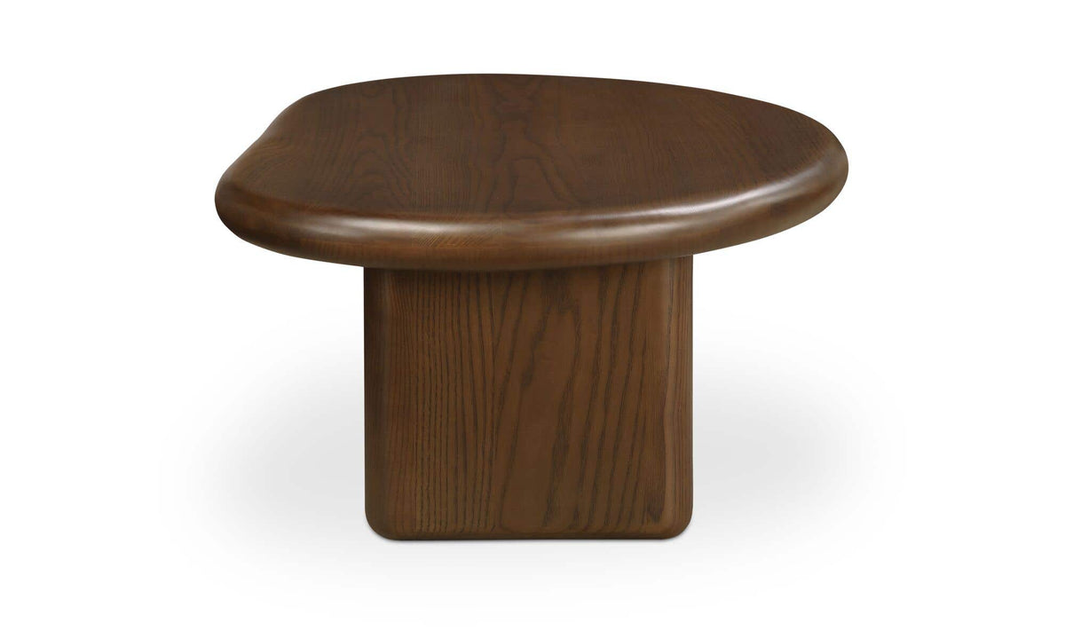 Niels Ash Stained Walnut Small Coffee Table - Ornate Home