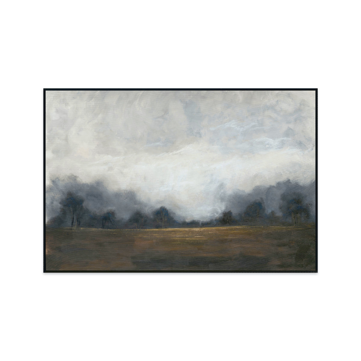 Night Blue 72x48 Painting by Buddy Whitlock - Ornate Home