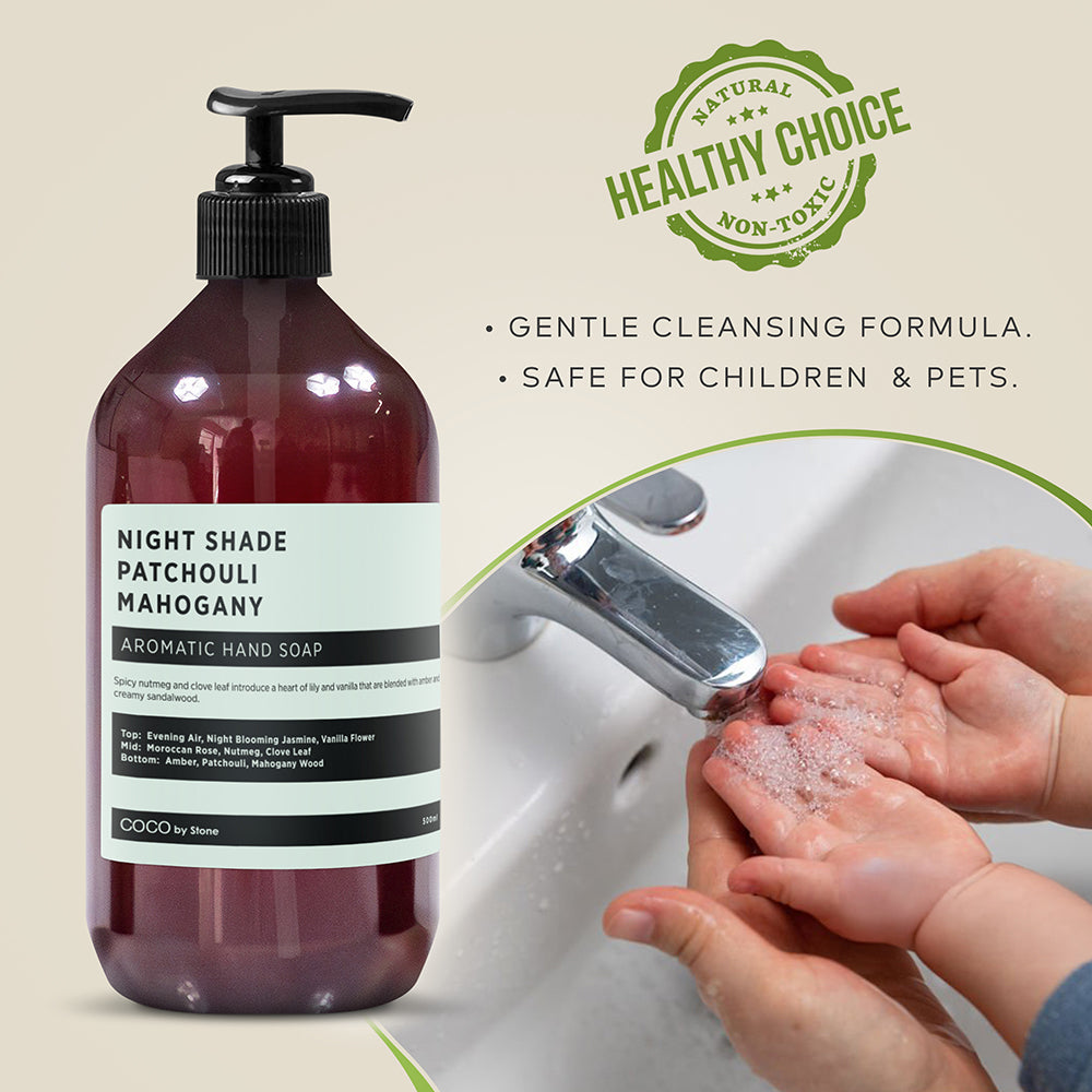 Night Shade | Patchouli | Mahogany Hand Soap - Ornate Home