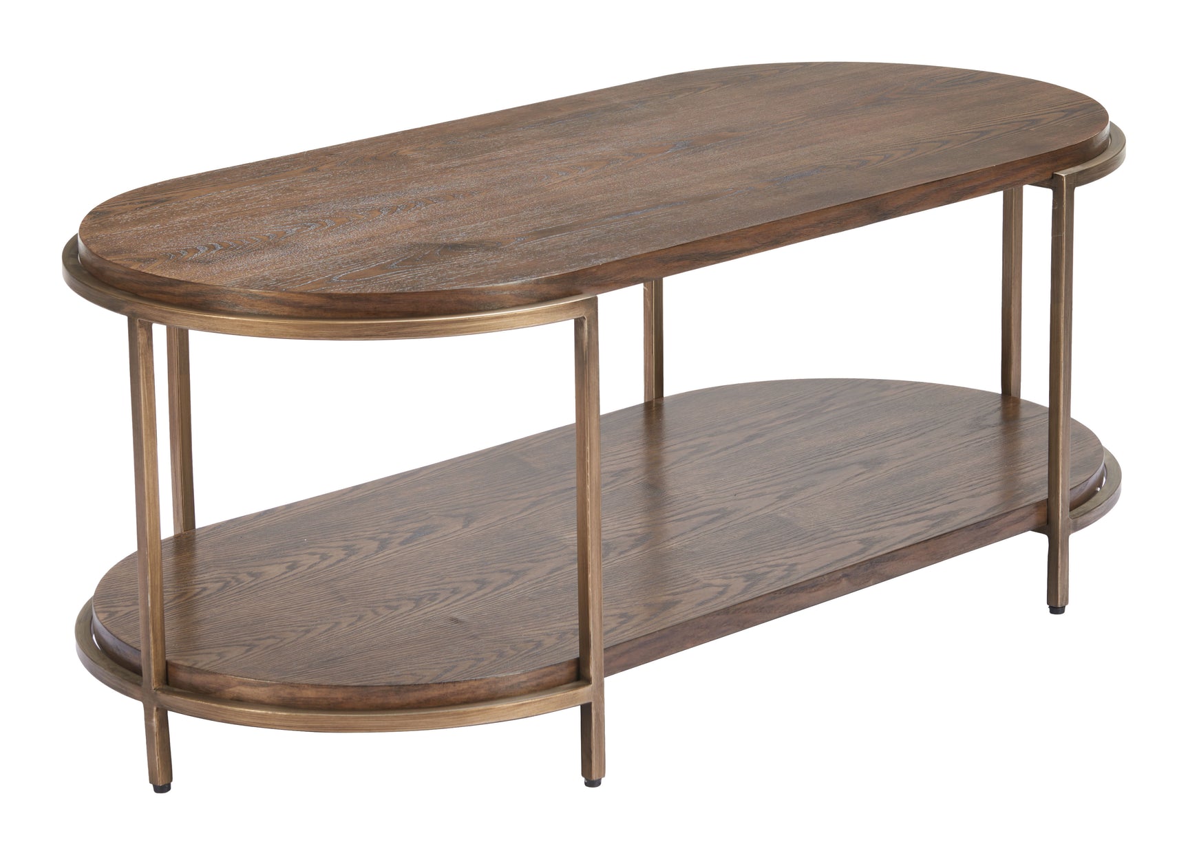 Niju Brown Coffee Table - Ornate Home