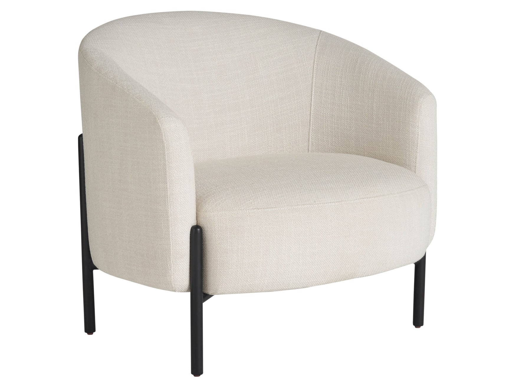 Nikolai Asbury Oyster Lounge Chair - Ornate Home