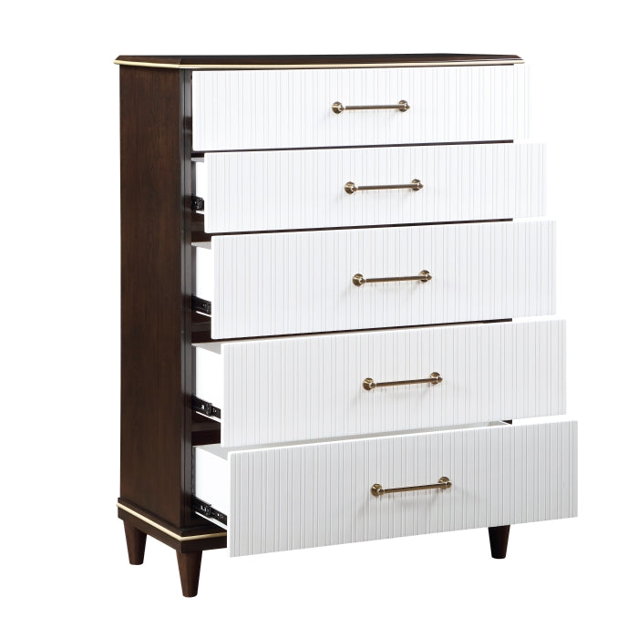 Niles White/Cherry Chest - Ornate Home