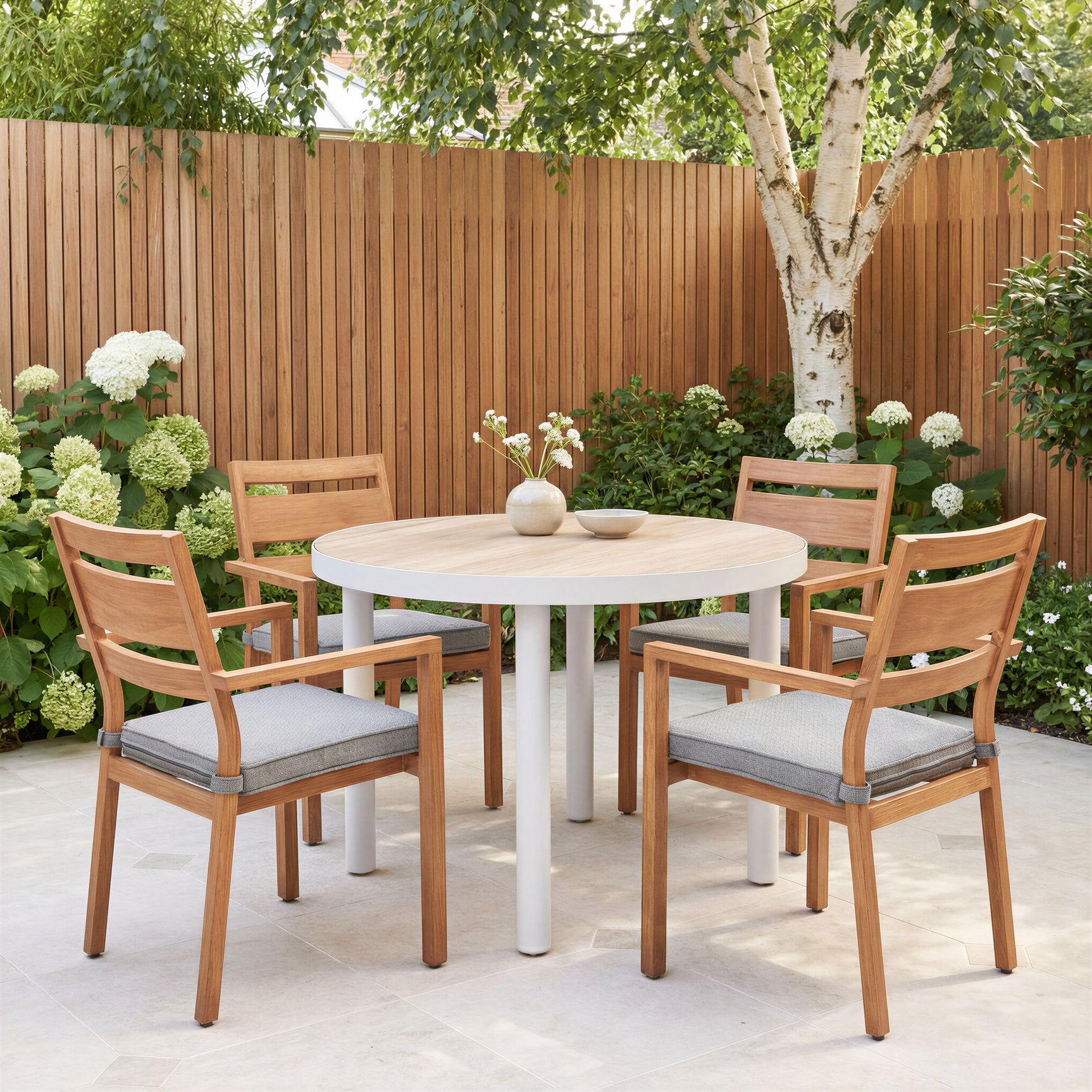 Nimara Natural Dining Table - Ornate Home
