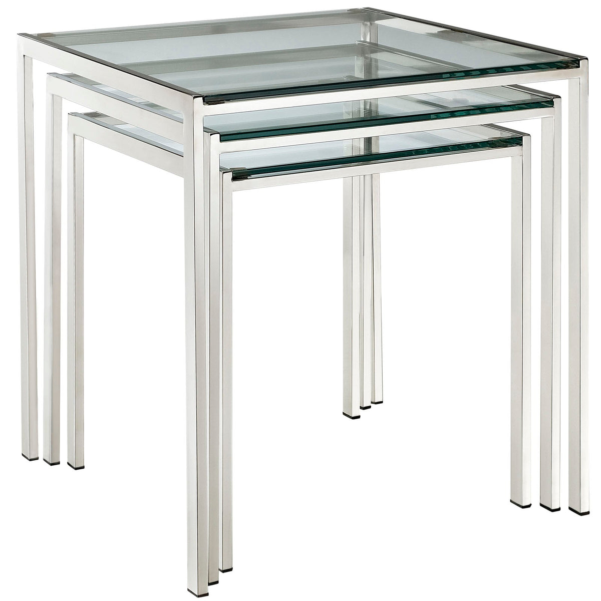 Nimble Silver Nesting Table - Ornate Home