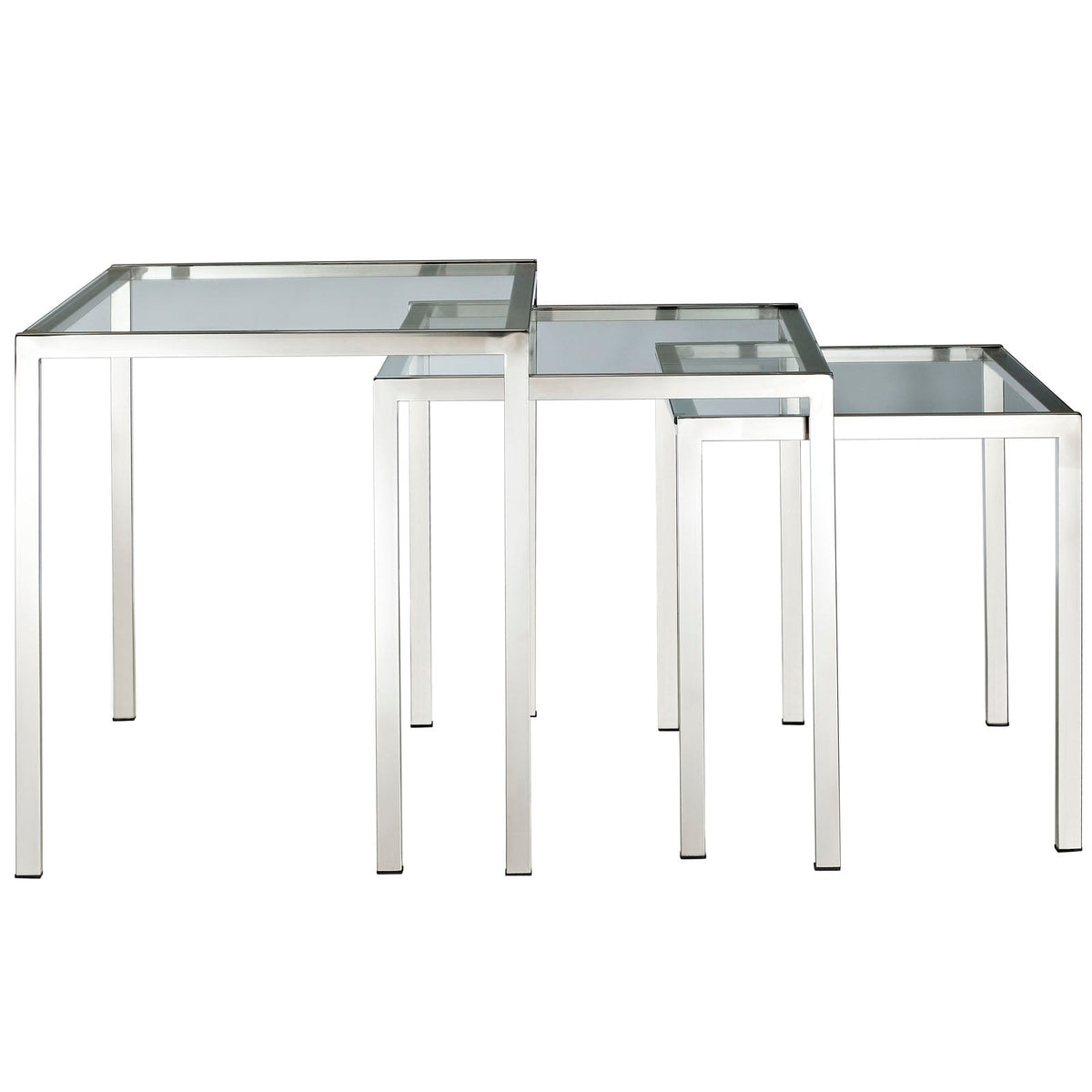 Nimble Silver Nesting Table - Ornate Home