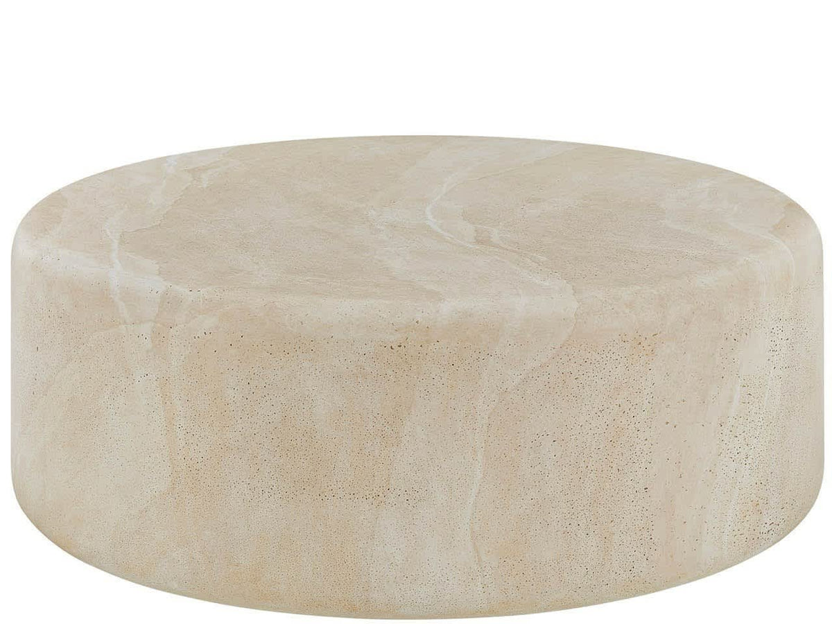 Nimbus Faux Travertine Nesting Tables - Ornate Home