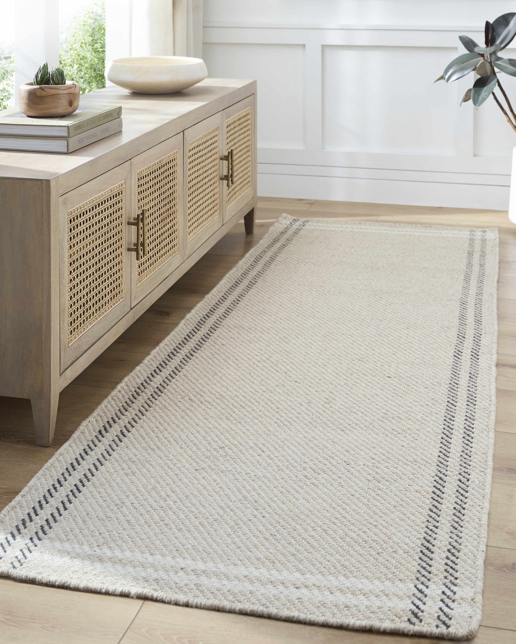 Nimue Light Beige Area Rug - Ornate Home