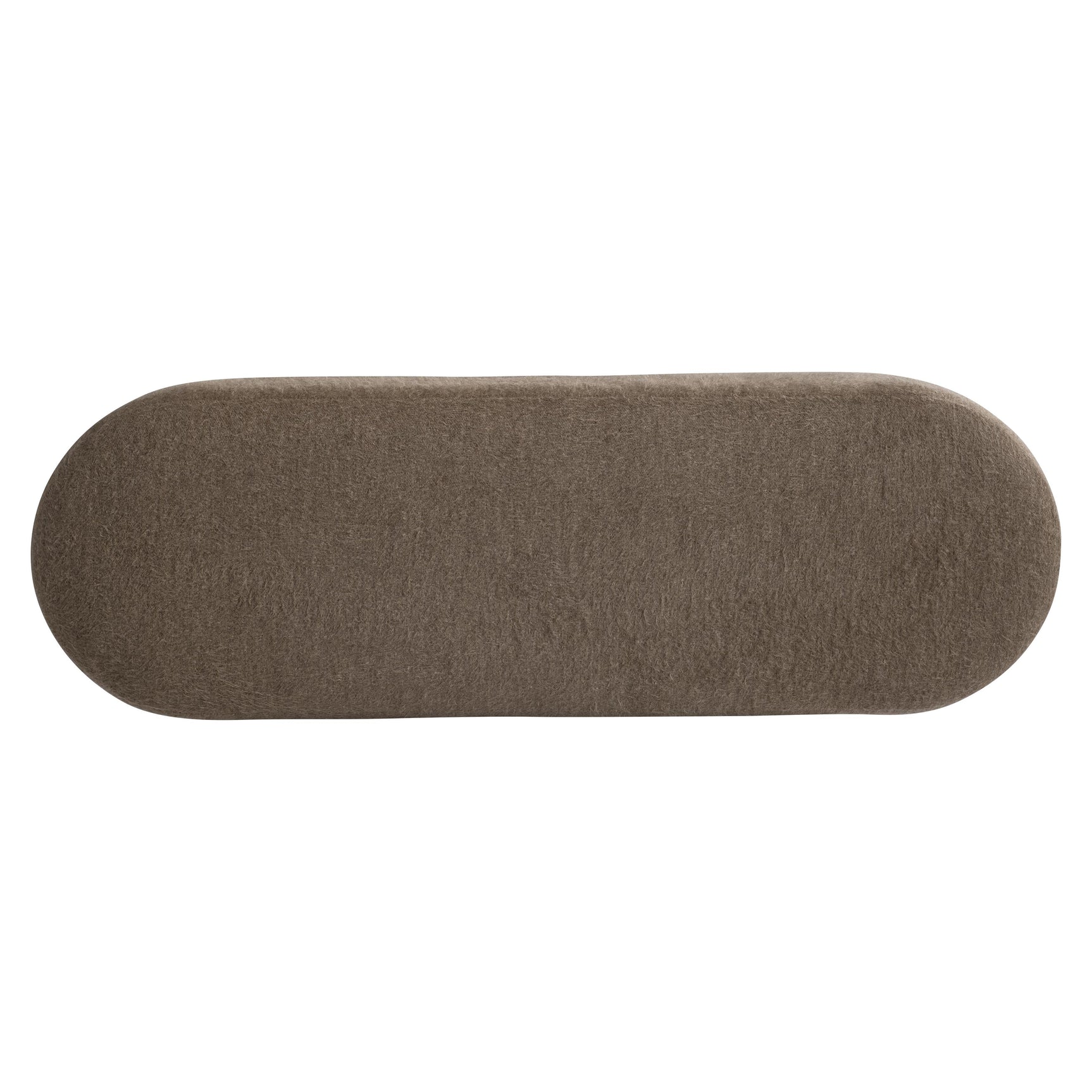 Nino Brown Fabric Bench - Ornate Home