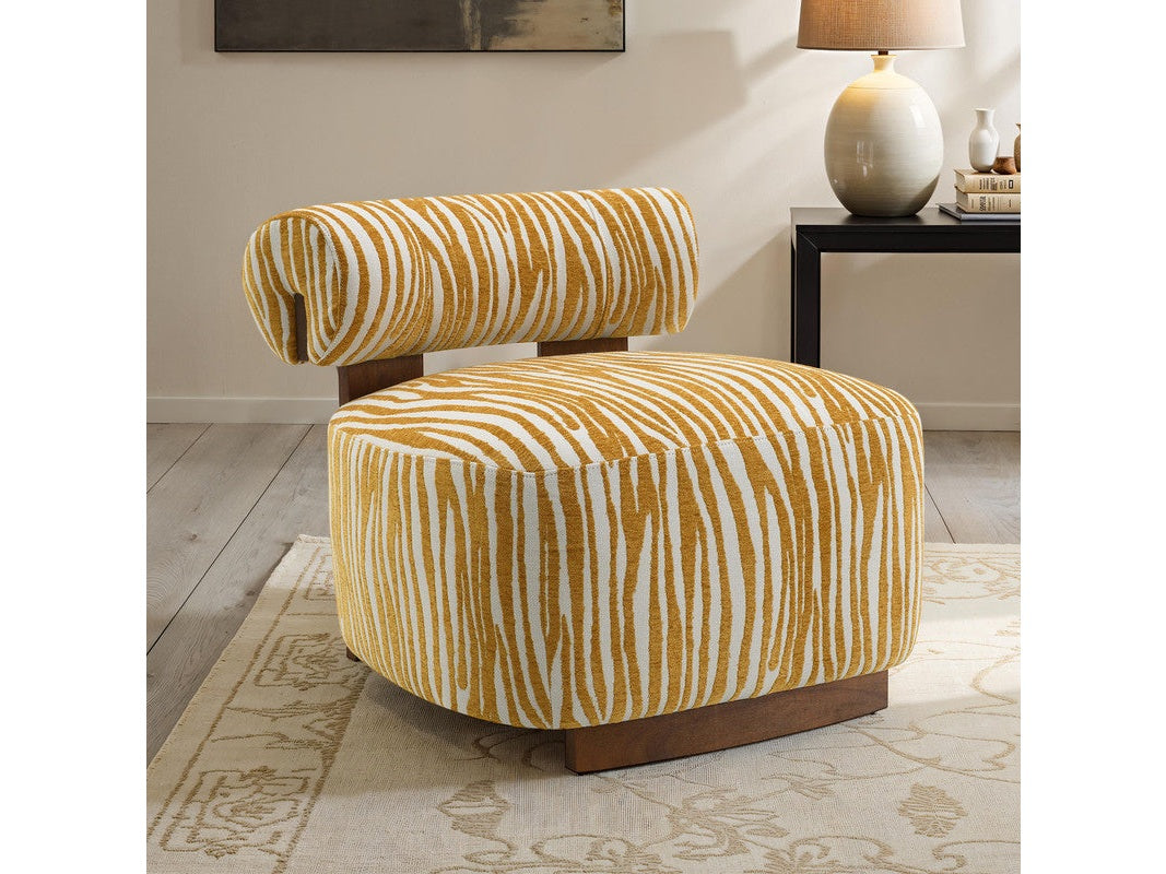 Niobe Yellow Accent Chair - Ornate Home