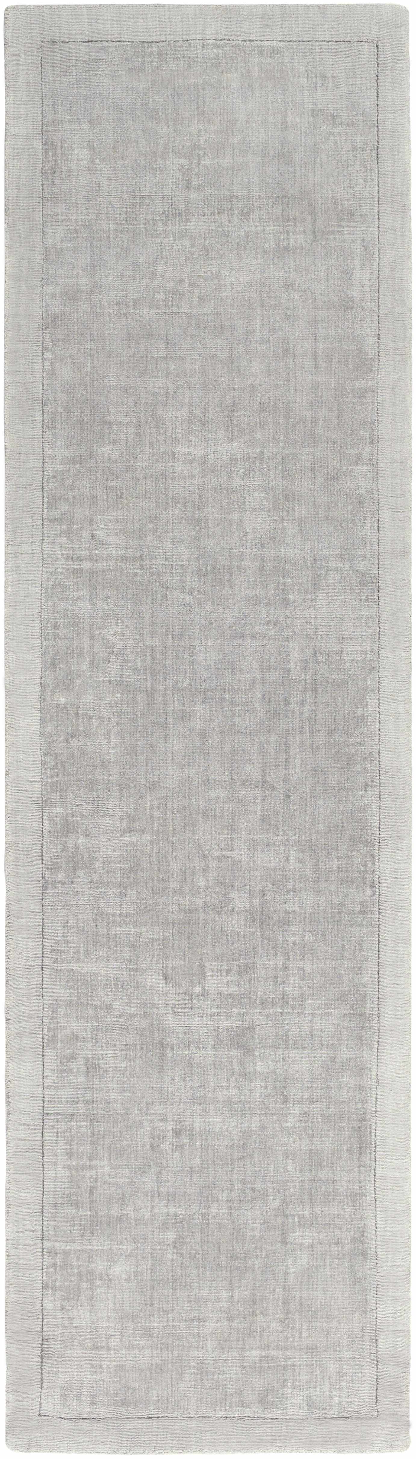 Niota Sheen Light Gray Premium Rug - Ornate Home