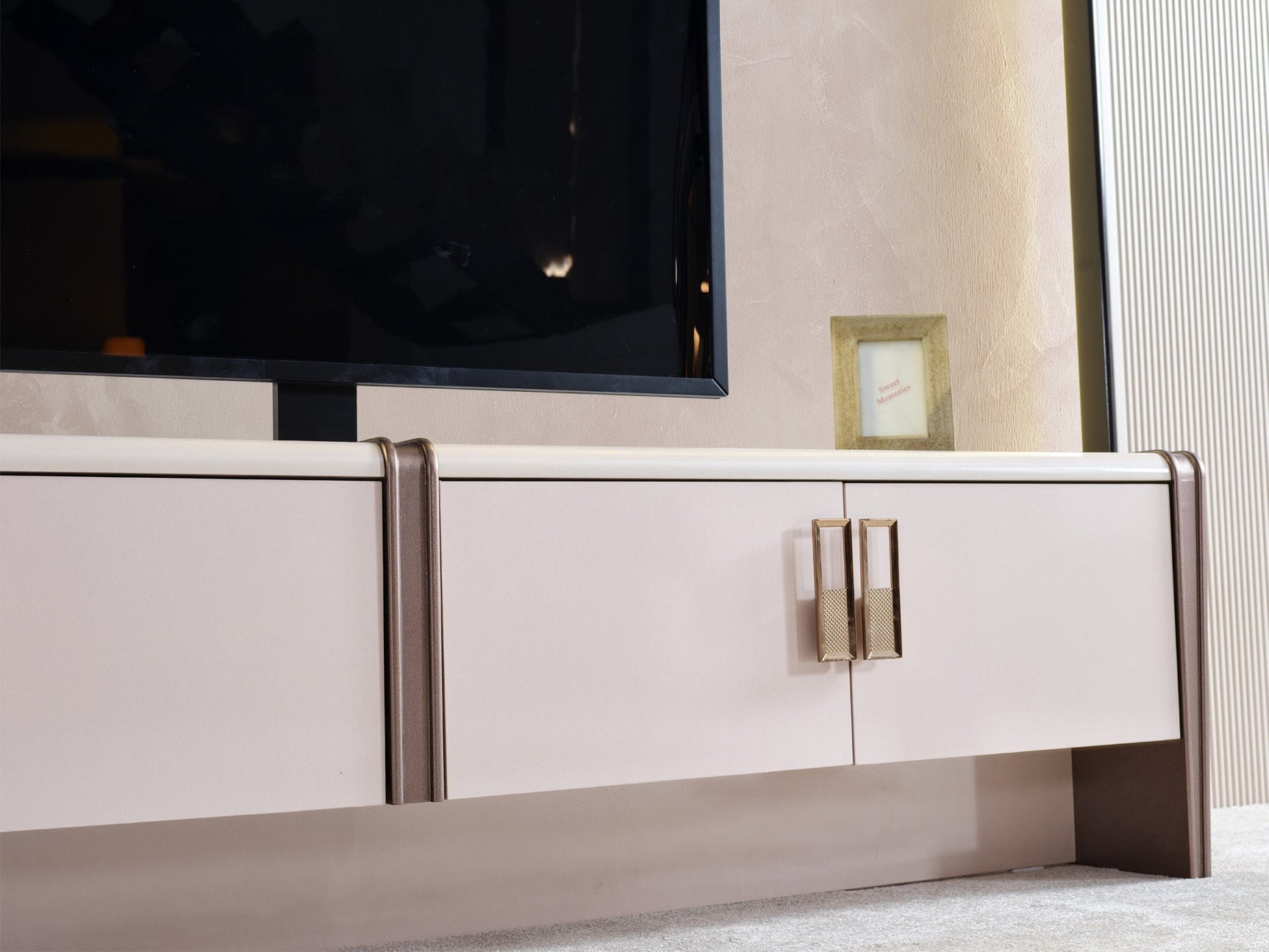 Nirvana Beige Tv Stand
