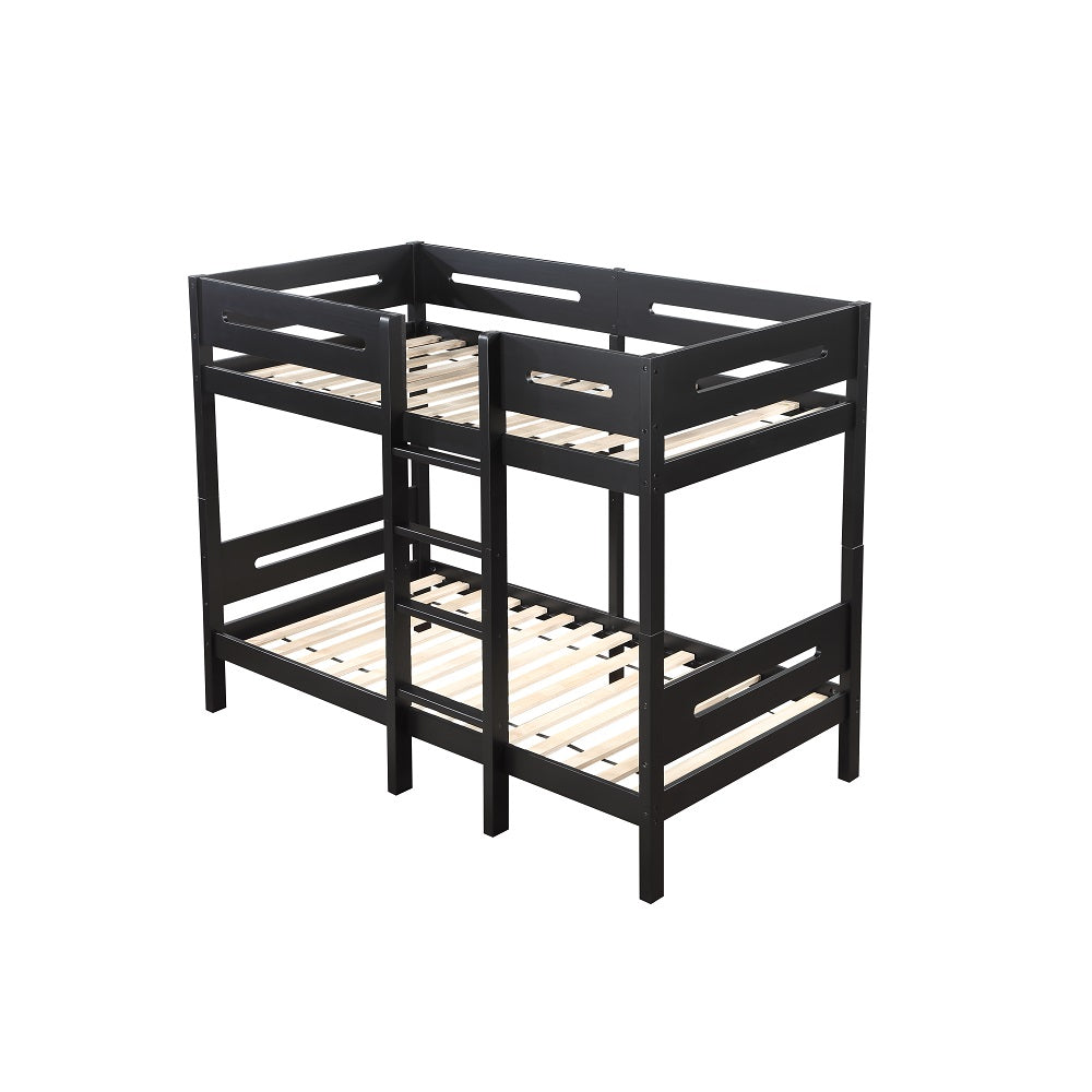 Nissa Black Bunk Bed - Ornate Home