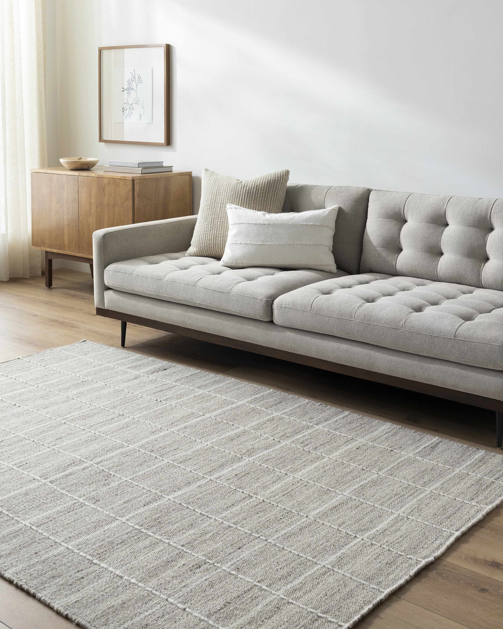 Nissa Checkered Area Rug - Ornate Home