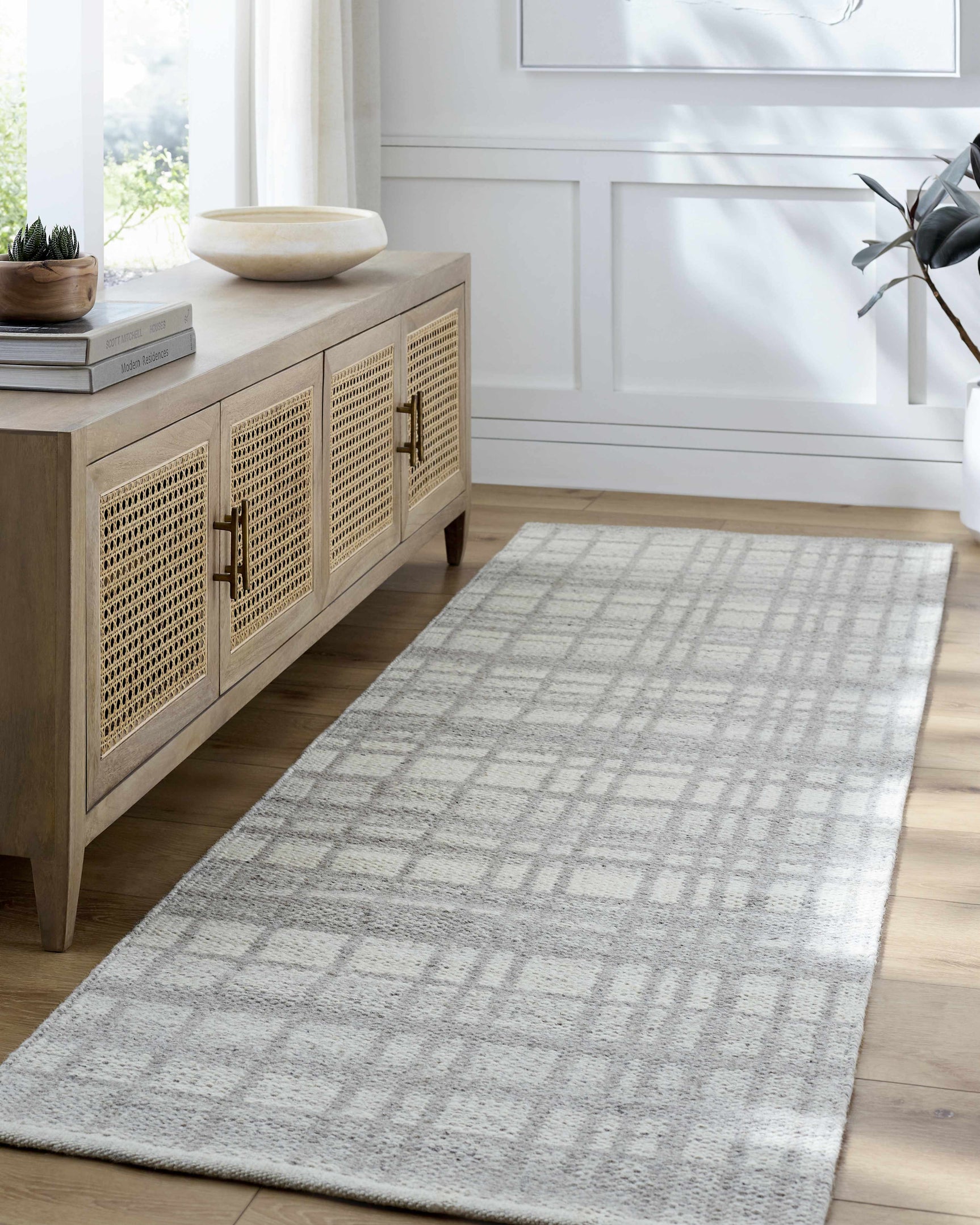 Nissa Light Gray Area Rug - Clearance - Ornate Home