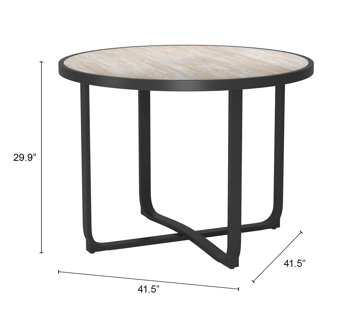 Noctan Black Dining Table