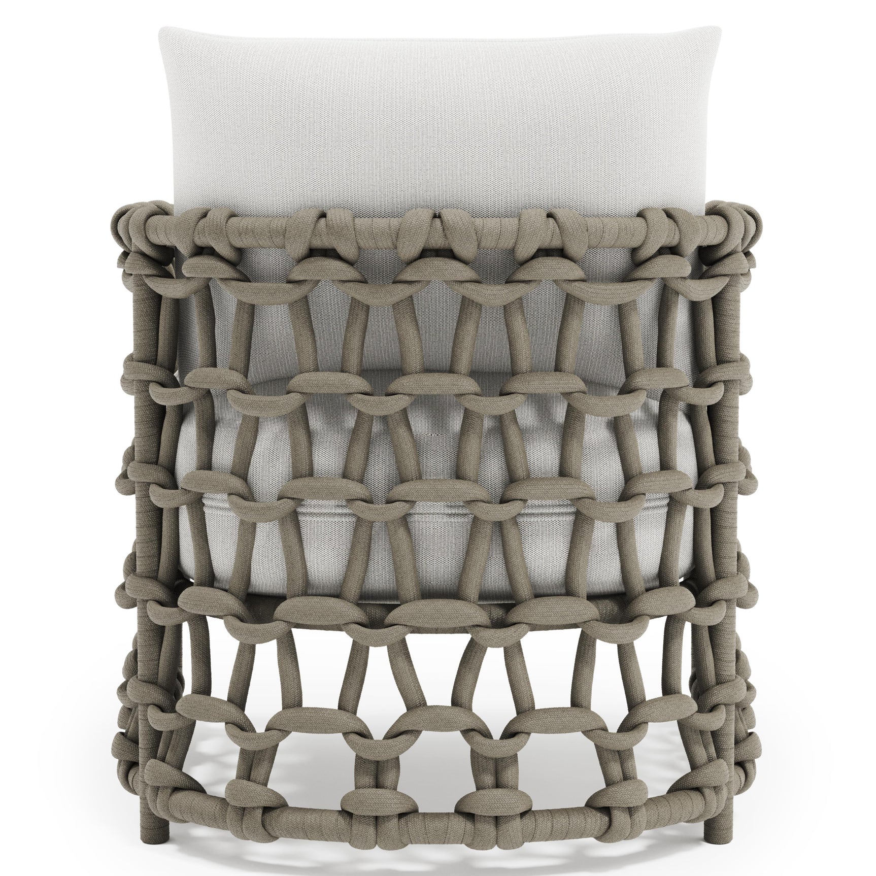 Nodi Shiitake/Grey Outdoor Chair - Ornate Home