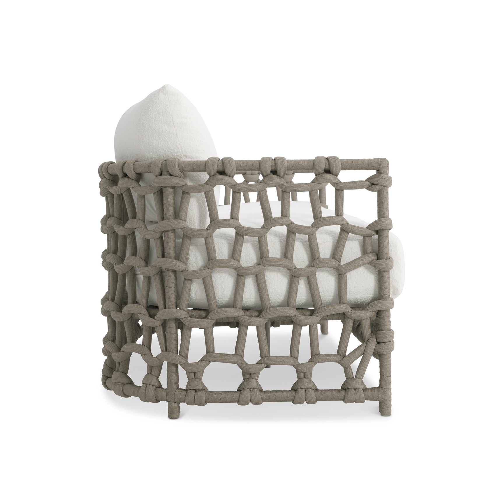 Nodi Shiitake/Grey Outdoor Sofa - Ornate Home