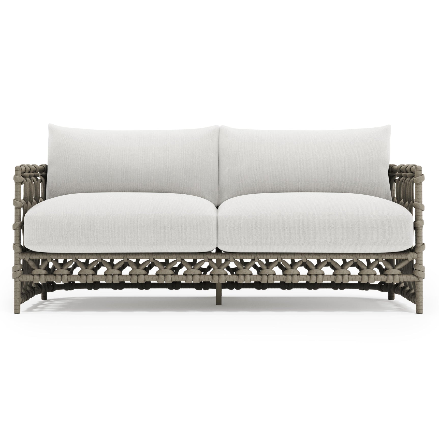 Nodi Shiitake/Grey Outdoor Sofa - Ornate Home