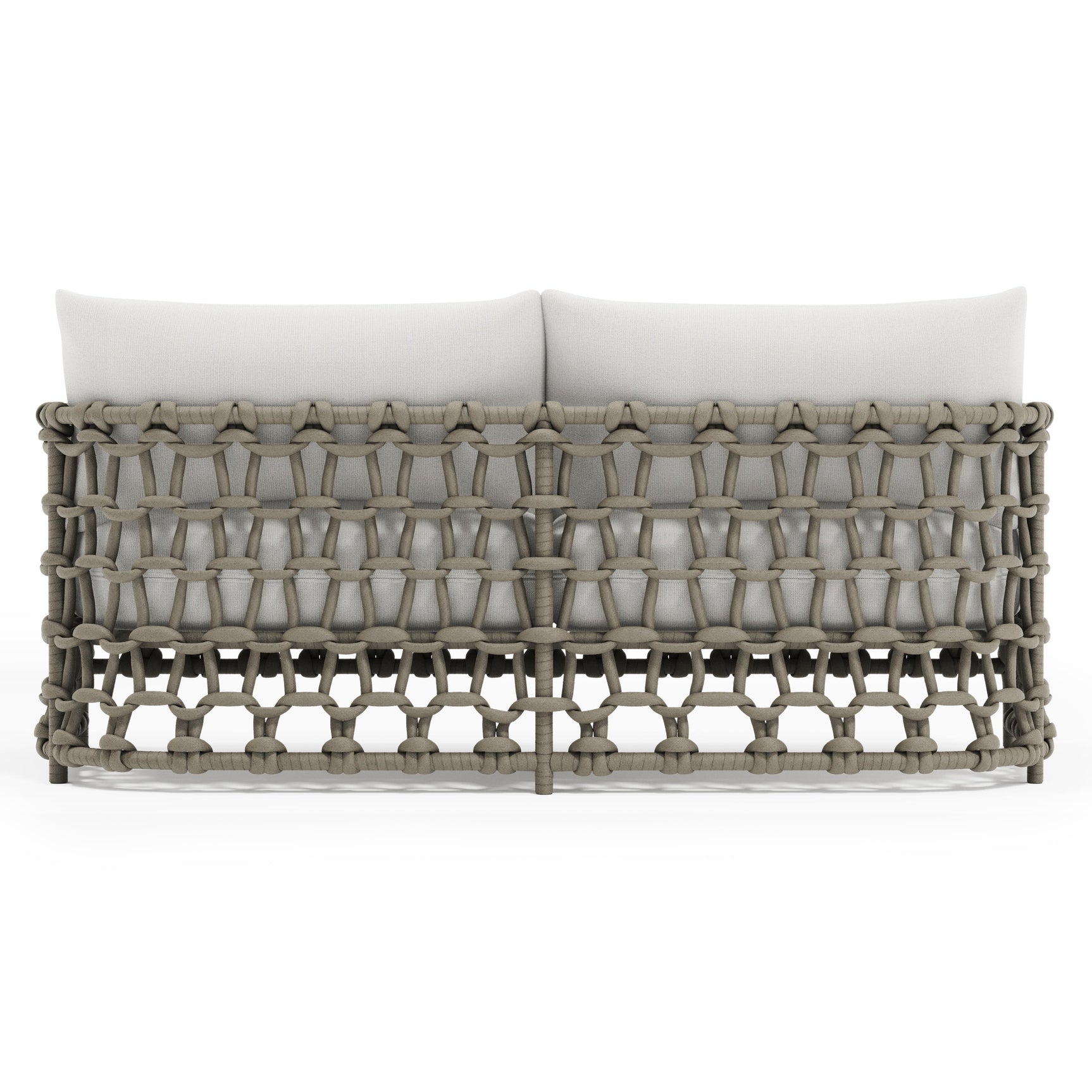 Nodi Shiitake/Grey Outdoor Sofa - Ornate Home