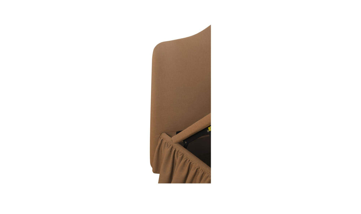 Noelle Light Brown King Storage Bed - Ornate Home