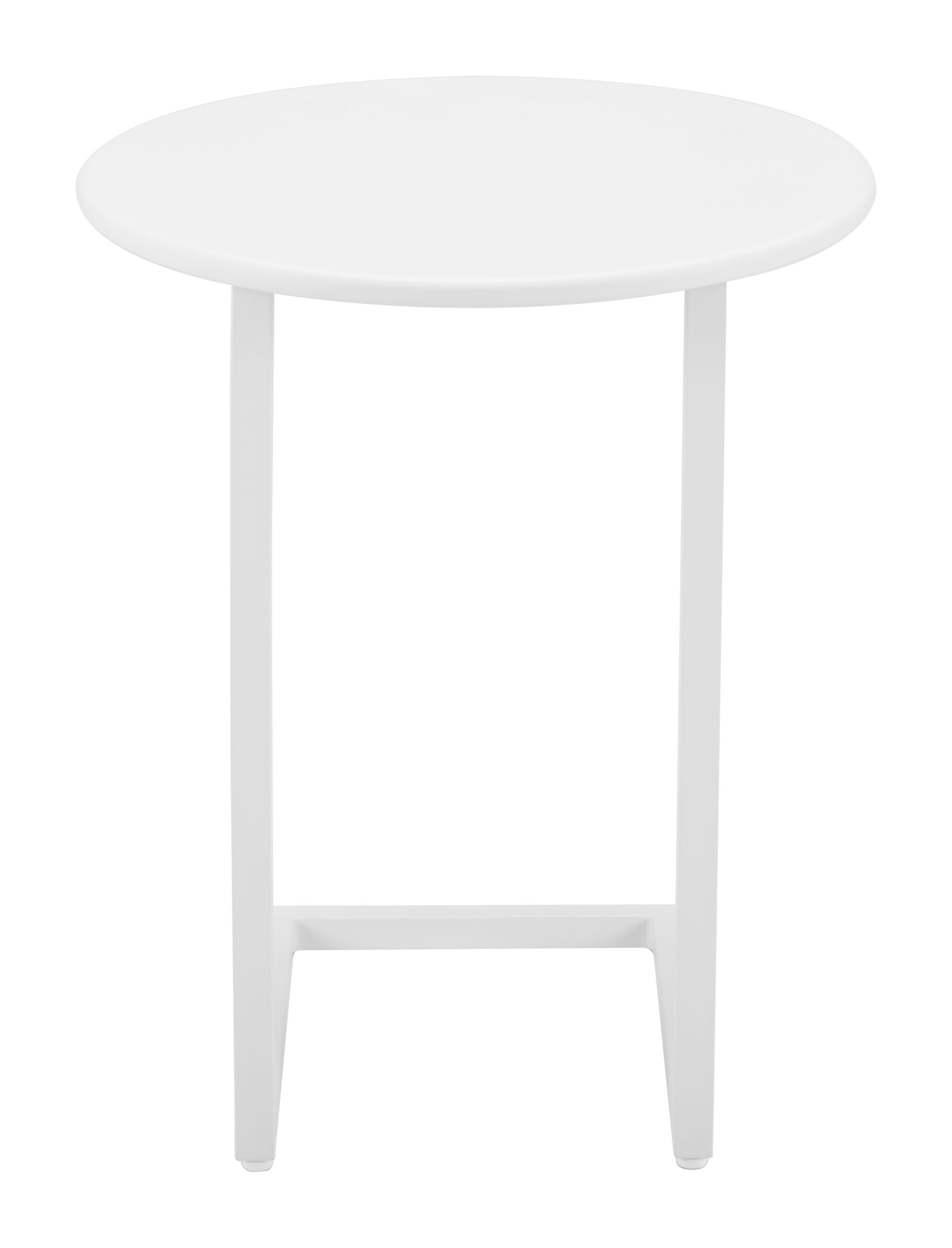 Noga White End Table