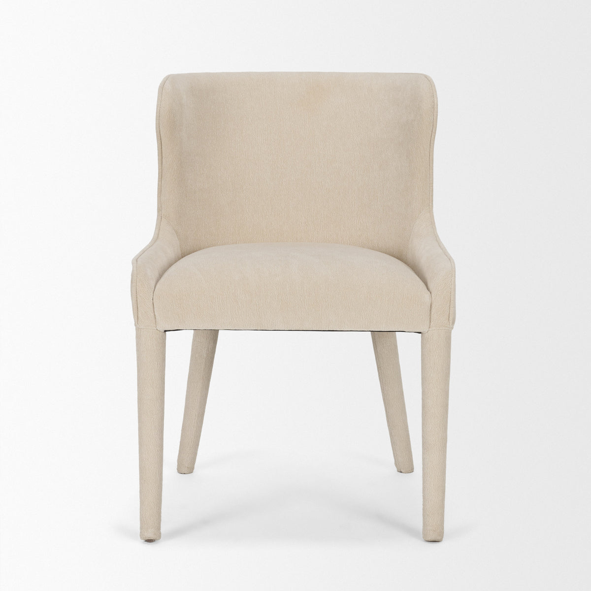 Nolan Cream Wingback Dining Side Chair (Set of 2) - Ornate Home