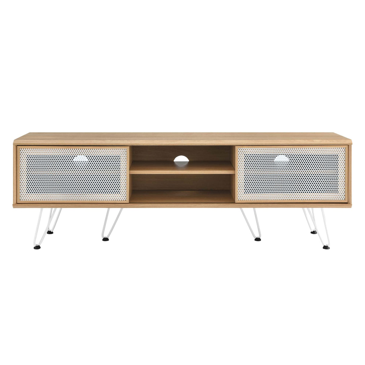 Nomad Oak 59" TV Stand - Ornate Home