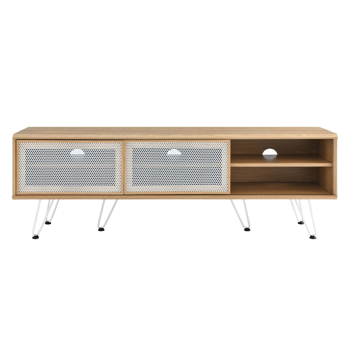 Nomad Oak 59" TV Stand - Ornate Home