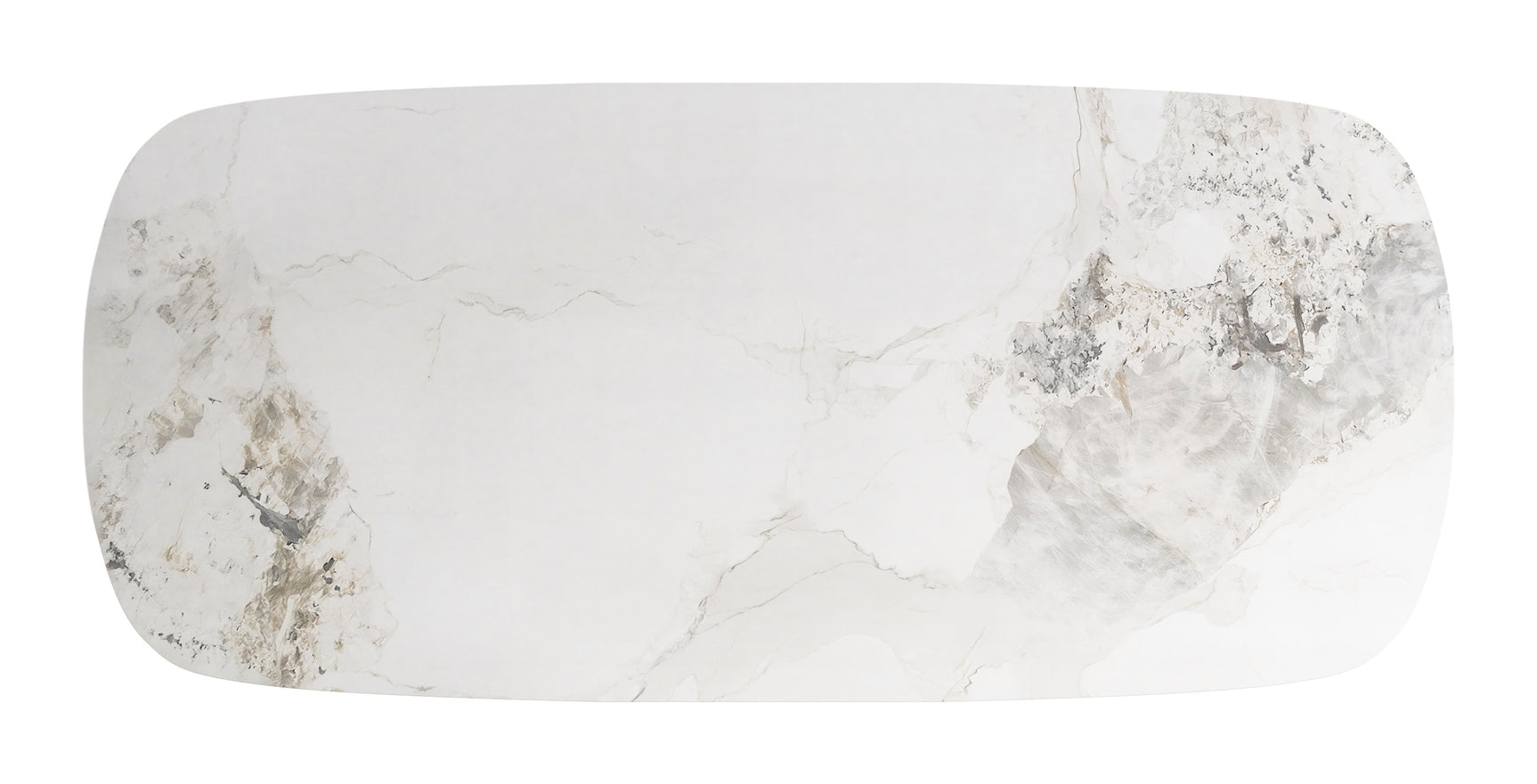 Nooka White & Natural Dining Table - Ornate Home