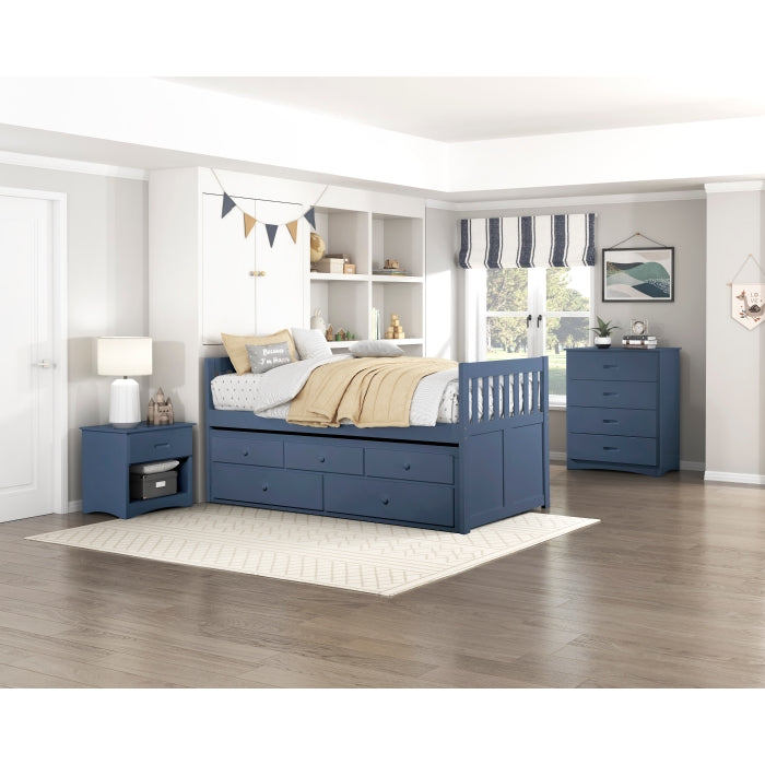 Nora Blue Chest - Ornate Home