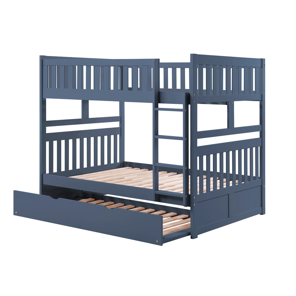 Nora Blue Full Bunk Bed - Ornate Home