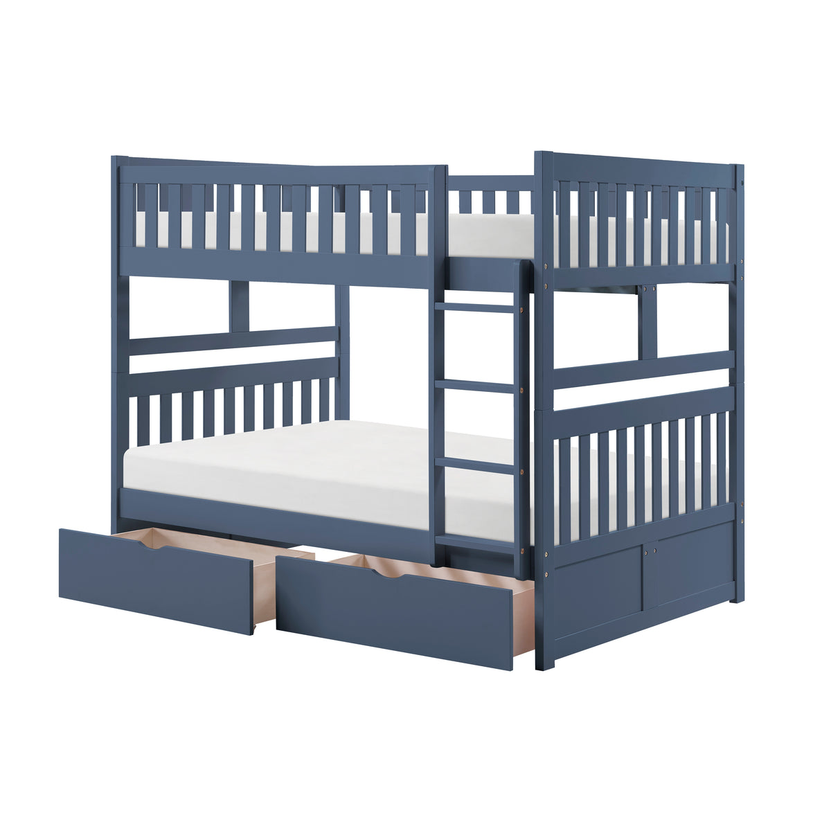 Nora Blue Full Bunk Bed - Ornate Home