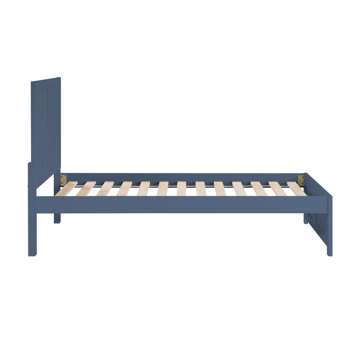 Nora Blue Twin Platform Bed - Ornate Home