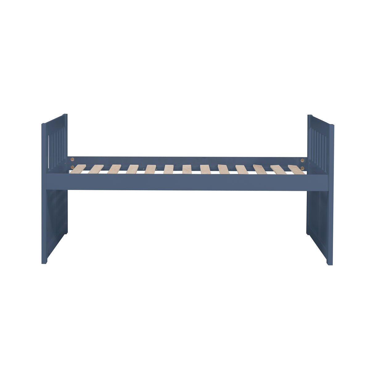 Nora Blue Twin Trundle Bed - Ornate Home