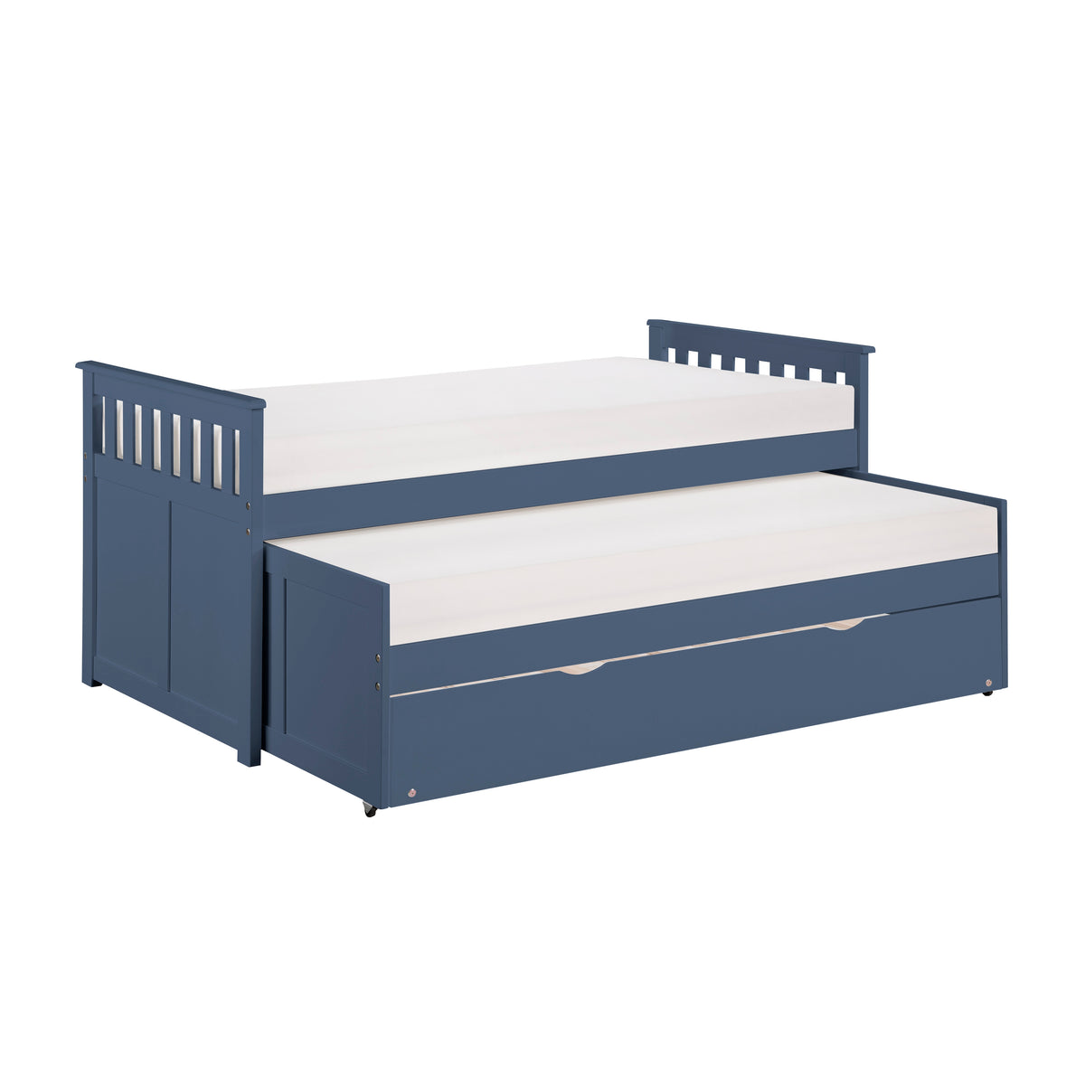 Nora Blue Twin/ Twin Bed - Ornate Home