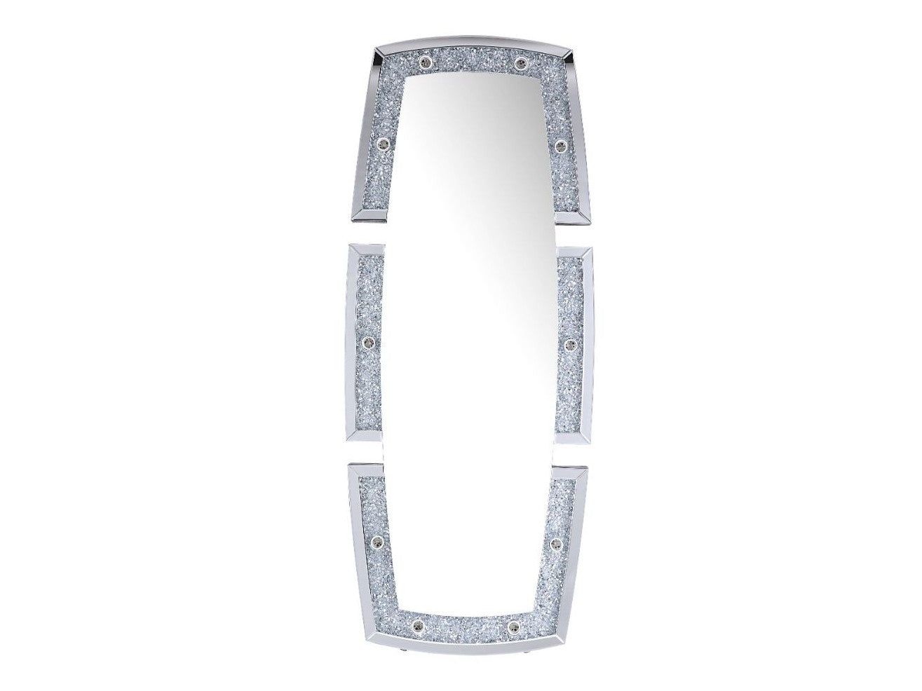 Noralie Accent Floor Mirror w/ Light - Ornate Home