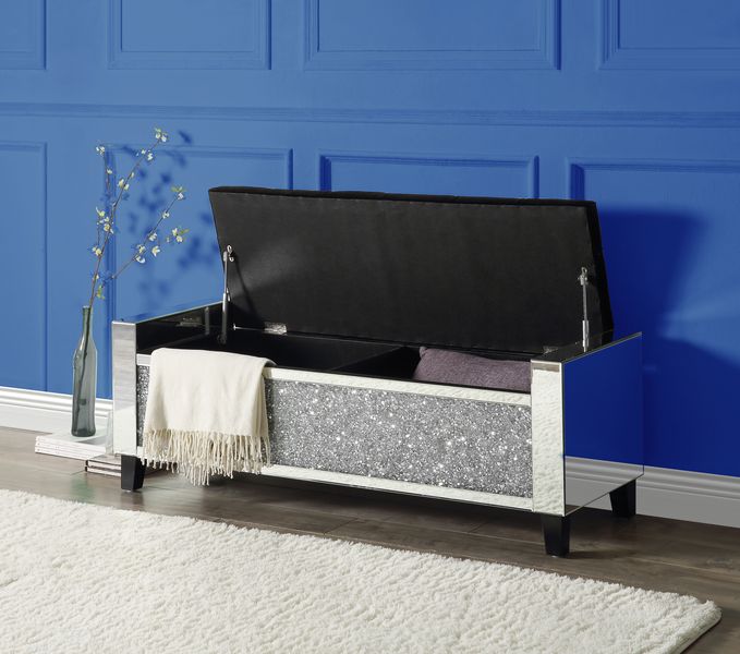 Noralie Bench w/Storage - Ornate Home