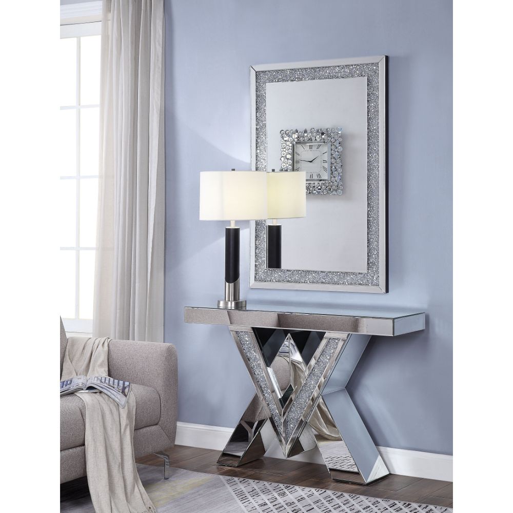 Noralie Console Table V Shape - Ornate Home