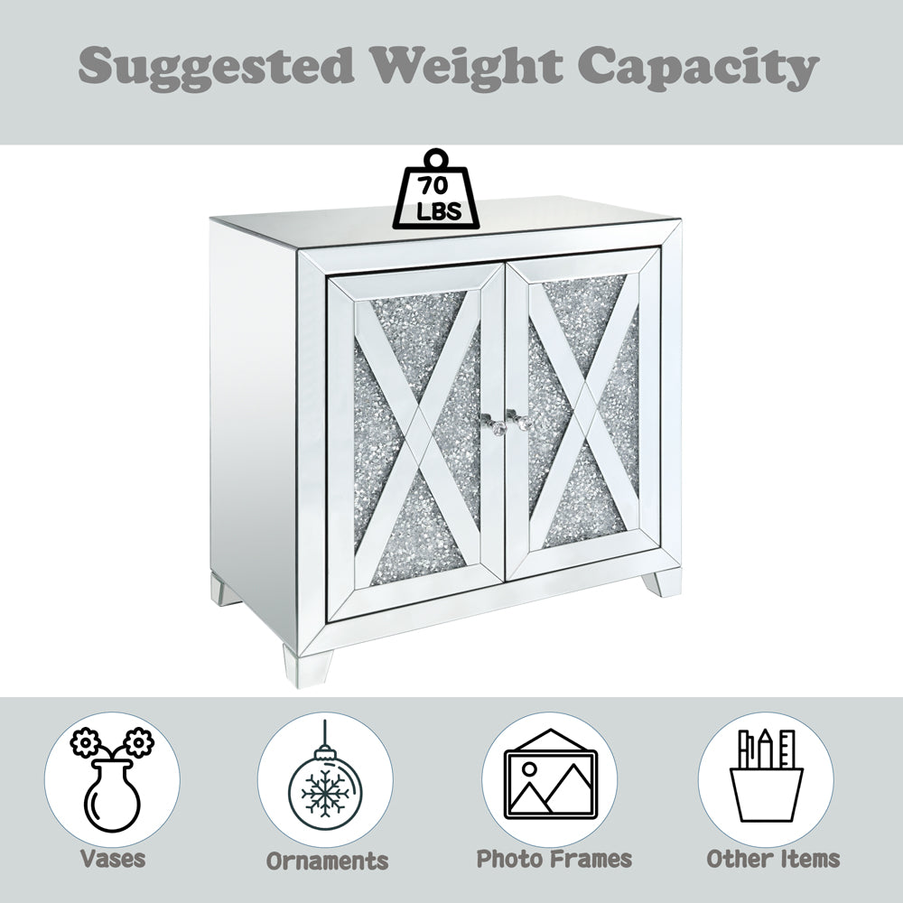 Noralie Console Table w/ 2 Doors - Ornate Home