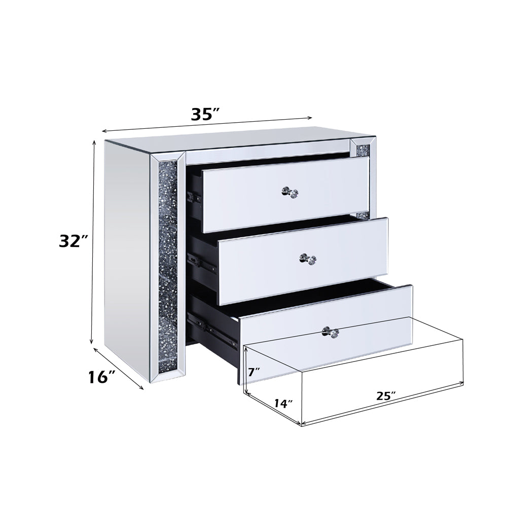 Noralie Console Table w/ 3 Drawers - Ornate Home