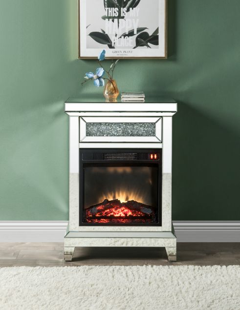 Noralie Drawer Top Fireplace - Ornate Home