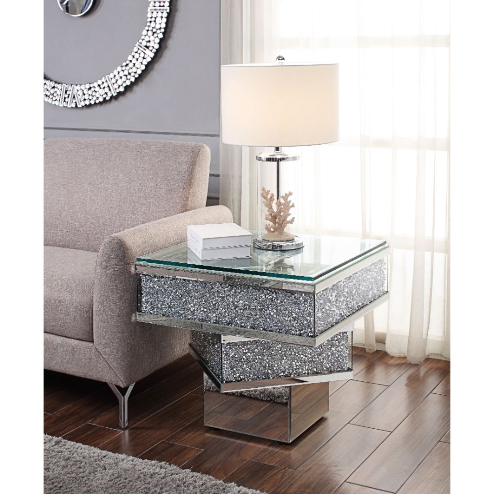 Noralie End Table Square & Three Tier - Ornate Home