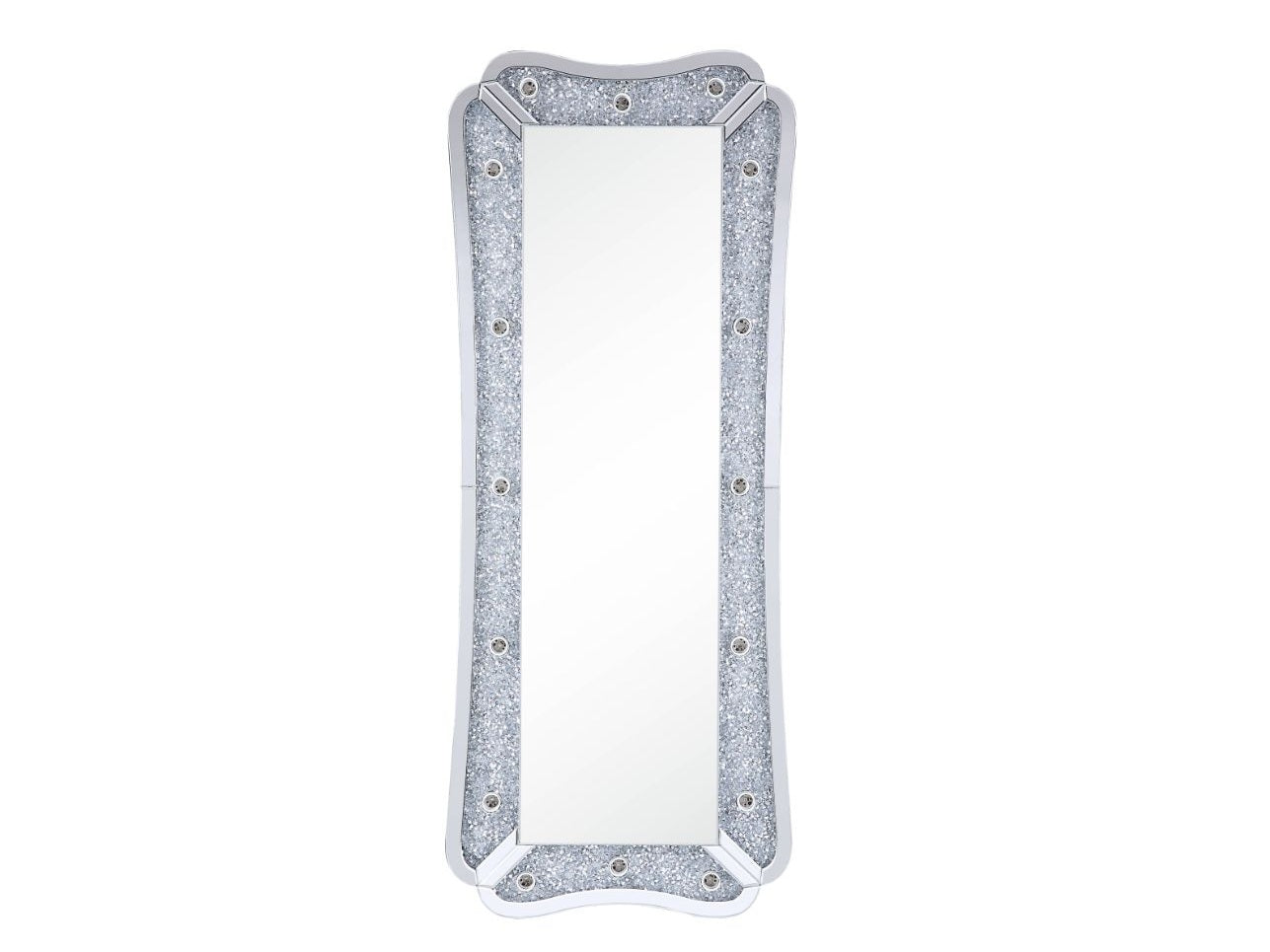 Noralie LED Light Floor Mirror - Ornate Home
