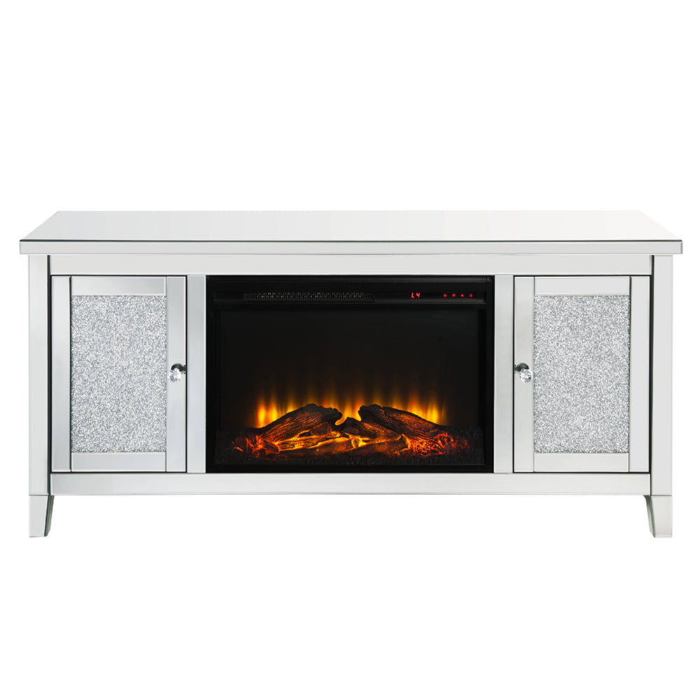 Noralie Tv Stand W/Fireplace (28"H) - Ornate Home